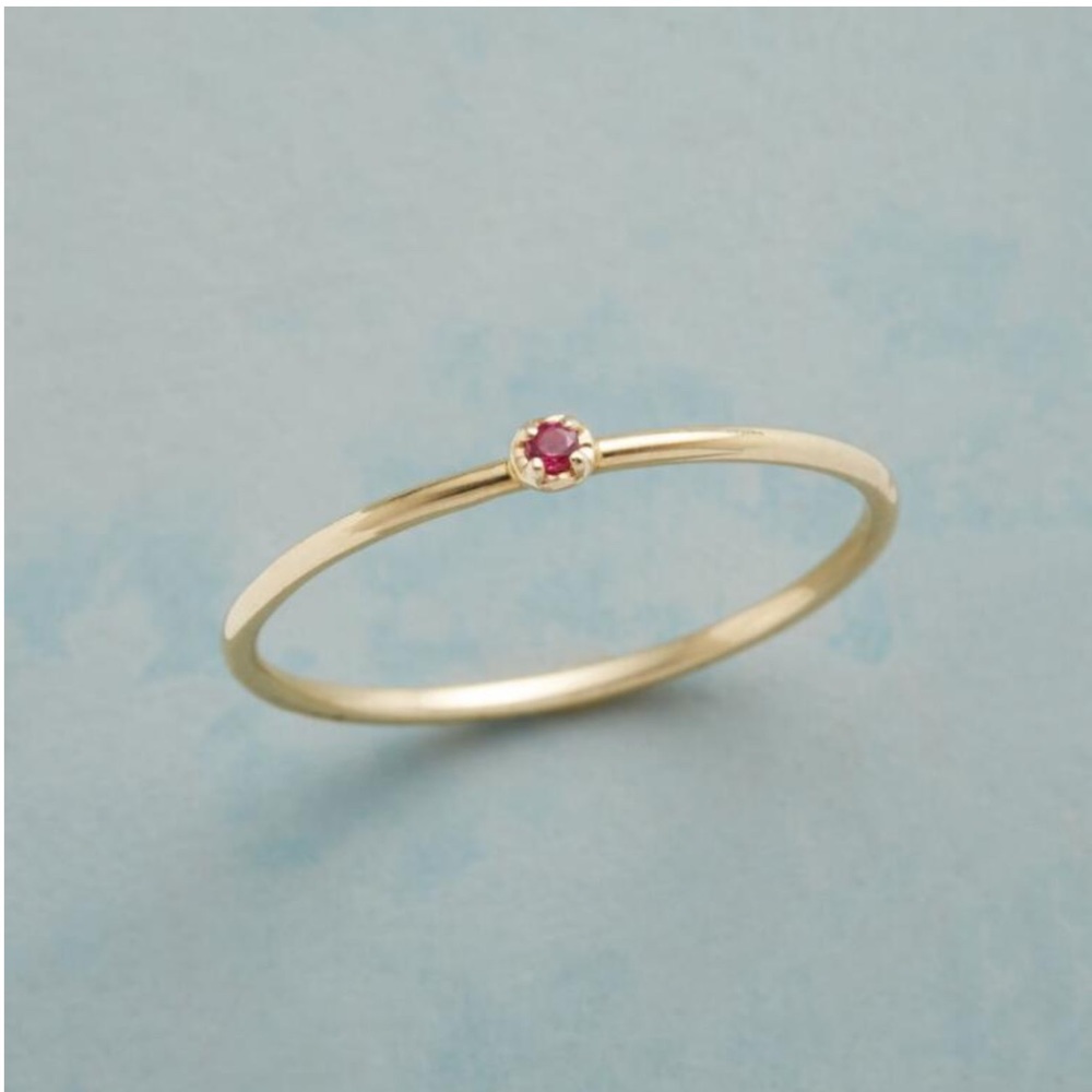 SUNDANCE RUBY BLAZE RING SIZE 5